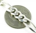 925 sterling silver figaro link chain 30 inch 7.40mm