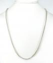 925 white sterling silver snake link chain 30 inch 3.25mm