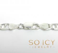 925 sterling silver anchor link chain 18-26
