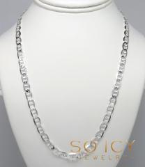 925 sterling silver anchor link chain 22 inch 5.50mm