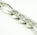 925 sterling silver figaro link chain 30 inch 11mm