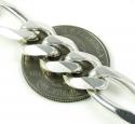 925 sterling silver figaro link chain 30 inch 10.50mm