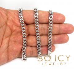 925 sterling silver miami link chain 18-30 inch 7mm