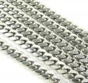 925 sterling silver miami link chain 20-26 inches 5mm