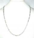 925 sterling silver figaro link chain 30 inch 4.10mm
