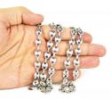 925 white sterling silver gucci link chain 16-36 inch 11mm