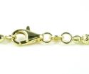 14k gold diamond cut ball bead chain 30 inch 2.75mm