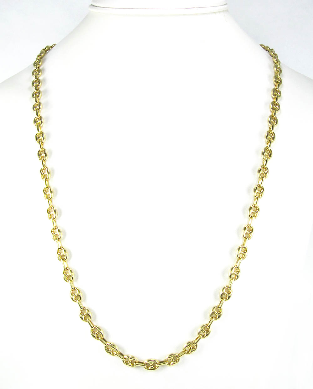 14k yellow gold gucci link chain 30 inch 6.30mm 
