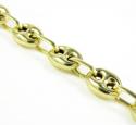 14k yellow gold gucci link chain 20-24 inch 4.10mm 