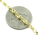 14k yellow gold gucci link chain 20-24 inch 4.10mm 