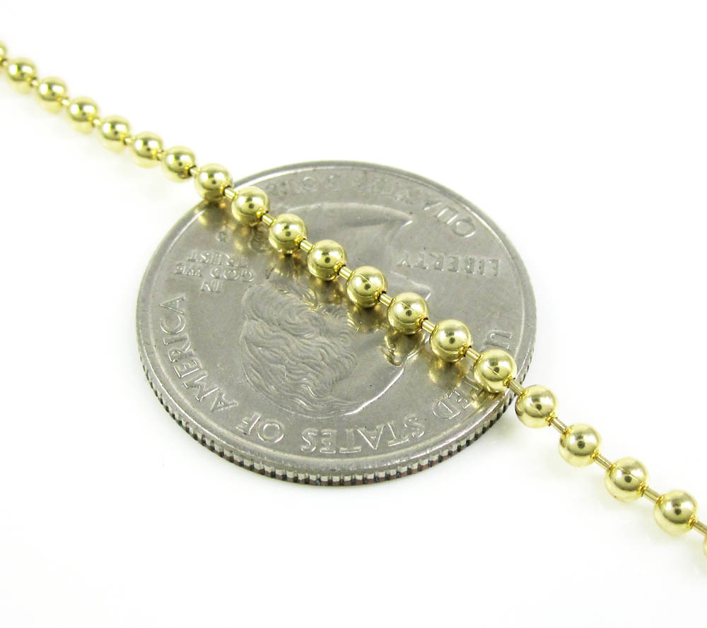 14KT Yellow Gold Intertwined Rounded Chain Link Bracelet – LSJ