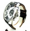Curtis & co white stainless steel mens watch 4 time zone 