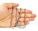 925 sterling silver box link chain 22 inch 5.80mm