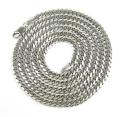 10k white gold miami link chain 22-26 inch 5.40mm