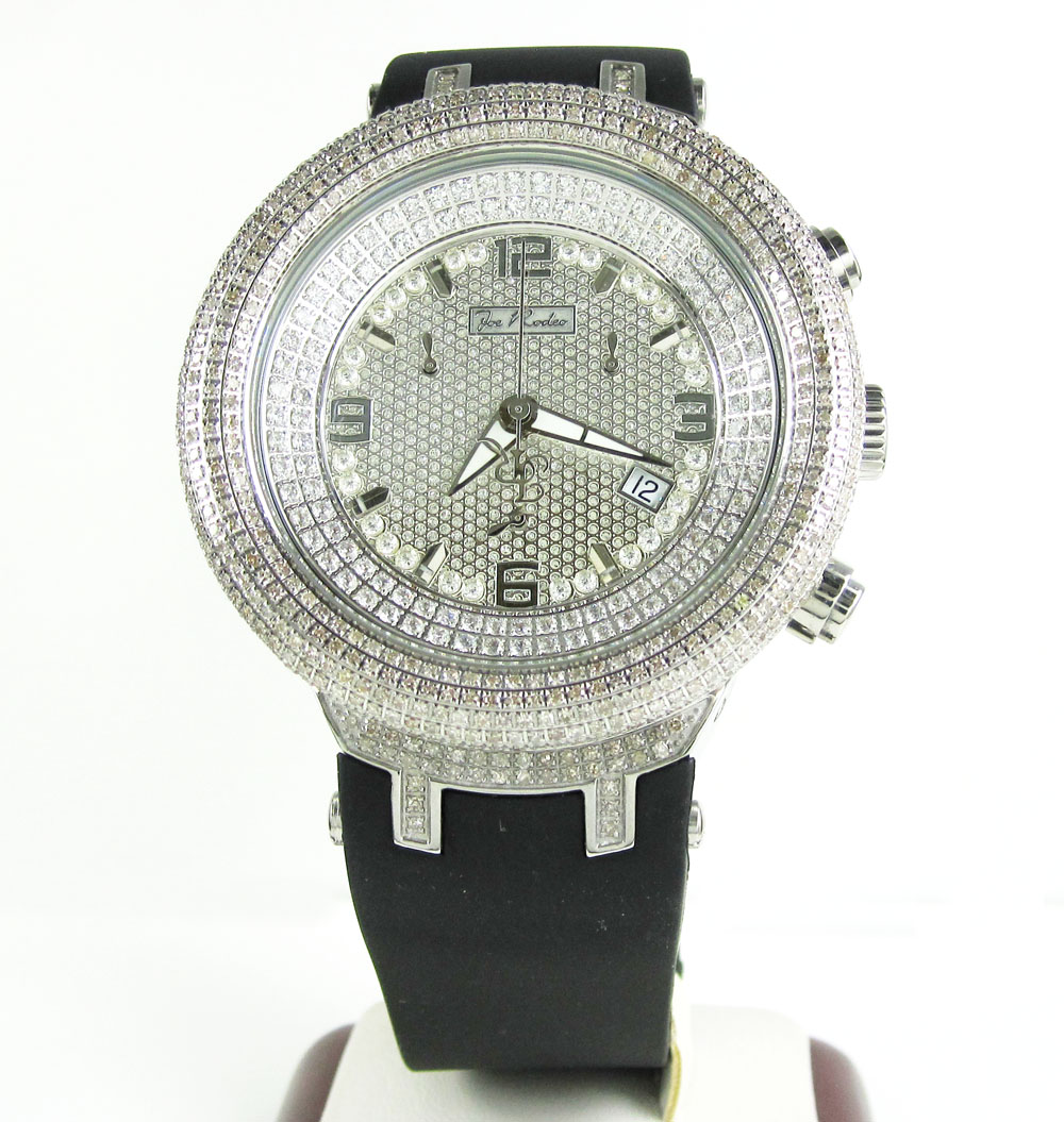 Joe rodeo master white iced out diamond watch jjm68 6.50ct - Image 2