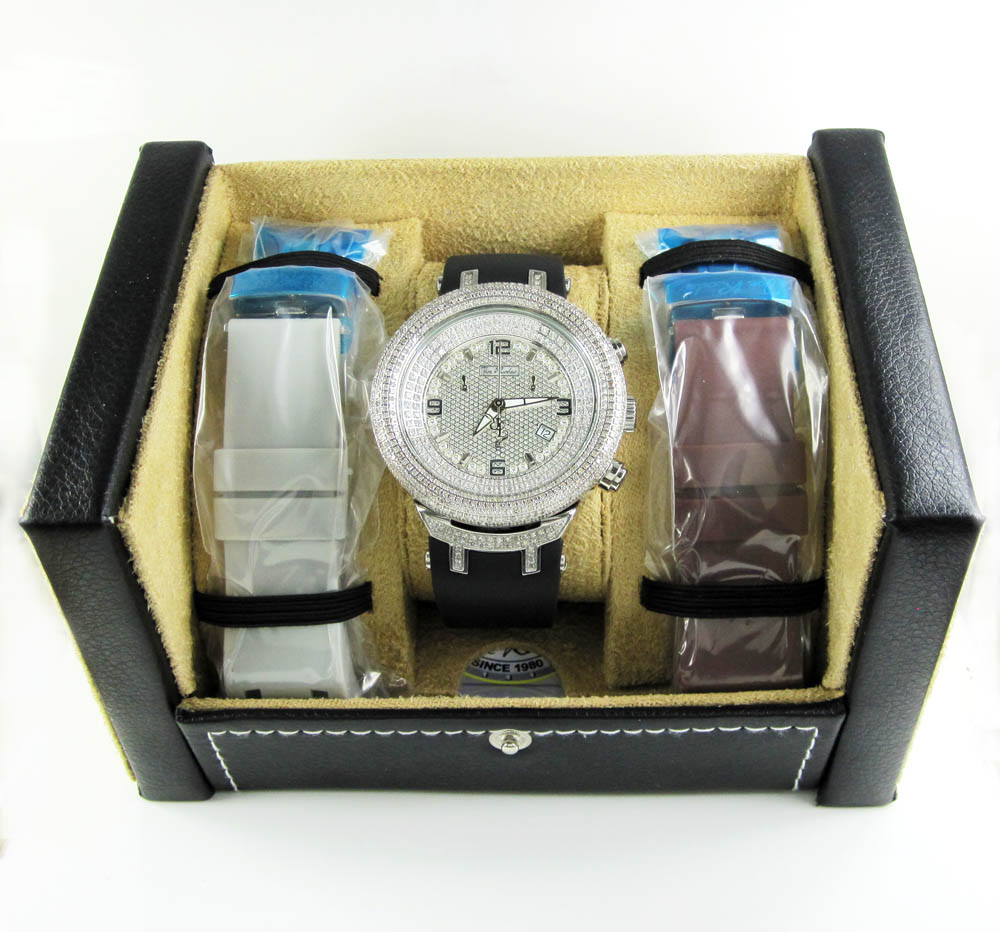 Joe rodeo master white iced out diamond watch jjm68 6.50ct - Image 8