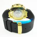 Joe rodeo master yellow iced out diamond watch jjm68 6.50ct
