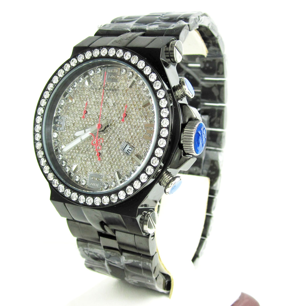 Joe rodeo phantom iced out diamond watch jjm67 8.75ct - Image 2