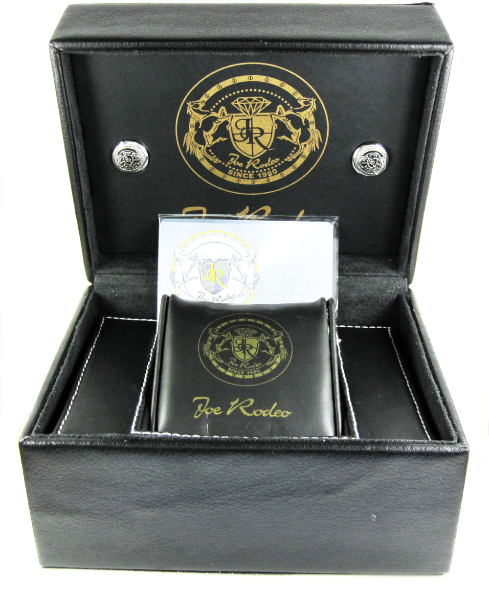 Joe rodeo phantom iced out diamond watch jtpm40 3.25ct