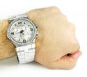 Joe rodeo phantom iced out diamond watch jtpm40 3.25ct