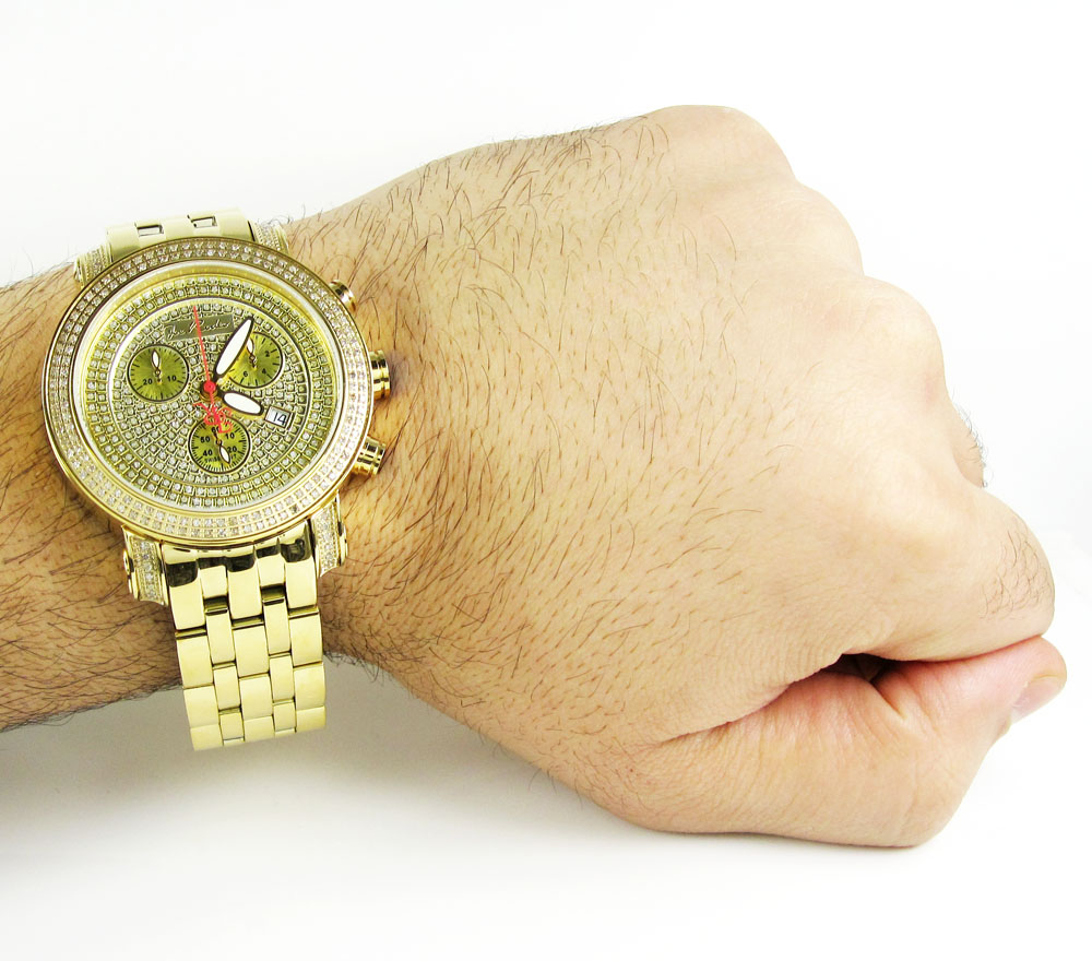 Joe rodeo classic diamond yellow watch jcl19 1.75ct