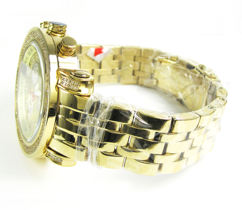 Joe rodeo tyler diamond yellow watch jty1 2.00ct