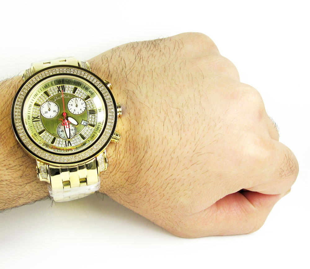 Joe rodeo tyler diamond yellow watch jty1 2.00ct - Image 5