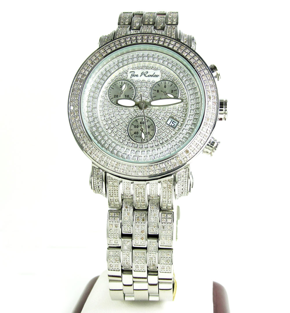 Joe rodeo classic diamond watch jcl77 3.75ct - Image 2