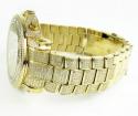Joe rodeo junior fully iced out yellow watch jju82 17.25ct