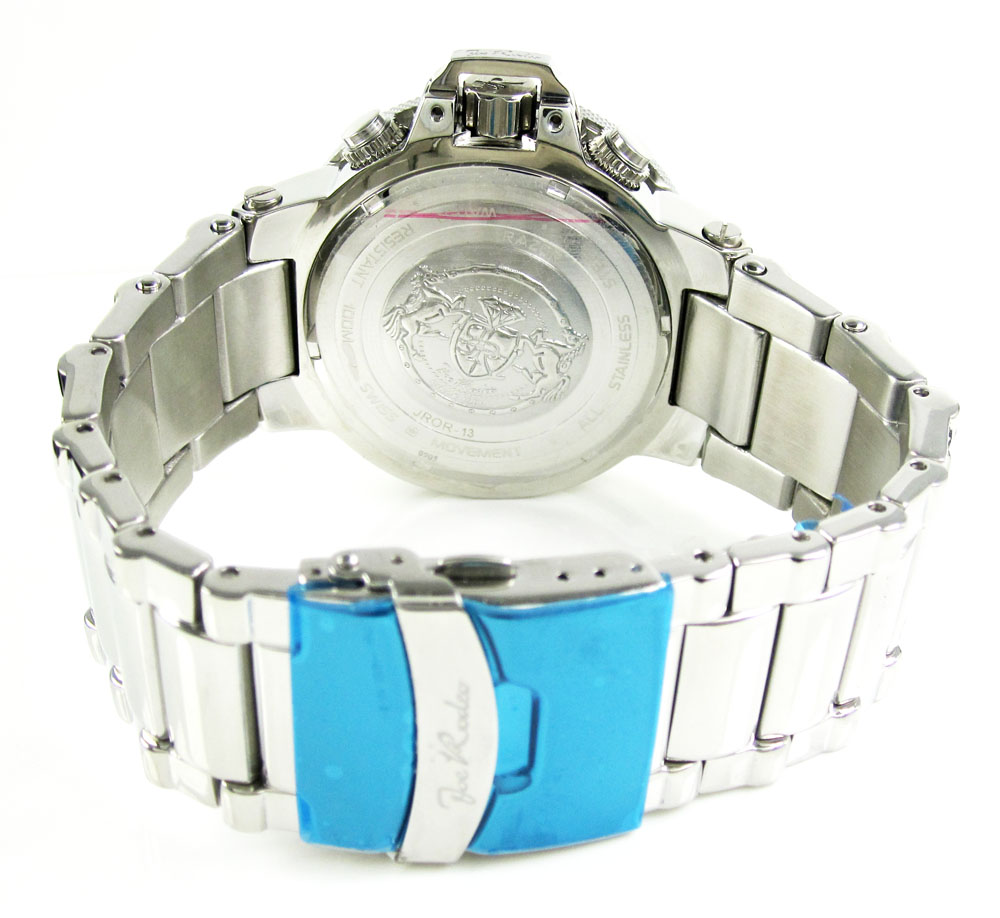 Joe rodeo razor diamond watch jror17 7.20ct