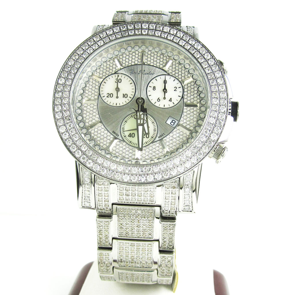 Joe rodeo trooper diamond watch jtro5 14.50ct - Image 2