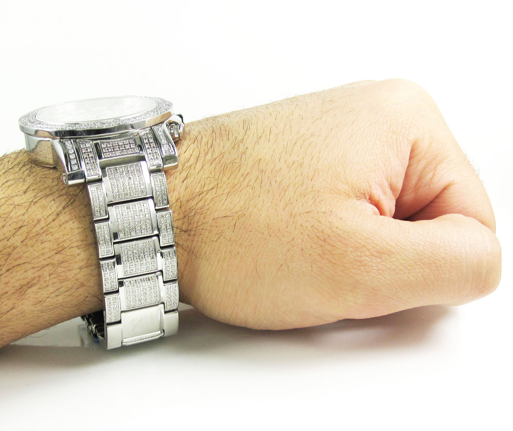 Joe rodeo trooper diamond watch jtro5 14.50ct - Image 6