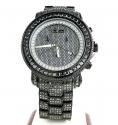 Joe rodeo junior black diamond fully iced out watch jju149 27.00ct