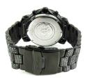 Joe rodeo junior black diamond fully iced out watch jju149 27.00ct