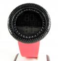 Mens black cz jojino digital watch 10.00ct