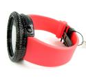 Mens black cz jojino digital watch 10.00ct