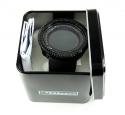 Mens black cz jojino digital watch 10.00ct