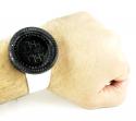 Mens black cz jojino digital watch 10.00ct