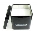 Jojino black steel iced out cz watch 20.00ct