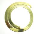 10k yellow gold wide herringbone chain 24 inch 15mm