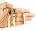 10k yellow gold herringbone chain 22-24 inch 6.5mm