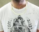 10k yellow gold herringbone chain 22-24 inch 6.5mm