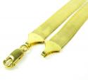 10k yellow gold herringbone chain 24 inch 7.75mm