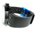 Mens joe rodeo black stainless steel diamond master watch 2.20ct jjm85