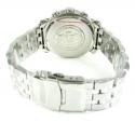 Mens joe rodeo white stainless steel diamond classic watch 3.50ct jcl50