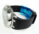 Mens joe rodeo white stainless steel diamond master watch 2.20ct jjm92