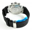 Mens joe rodeo white stainless steel diamond master watch 2.20ct jjm92