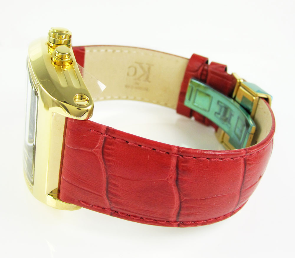 Techno com kc black carbon fiber diamond watch 0.15ct - Image 3