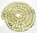 10k yellow gold thick cuban chain 22-36 inch 11.5mm
