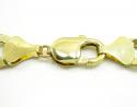 10k yellow gold thick cuban chain 22-36 inch 11.5mm